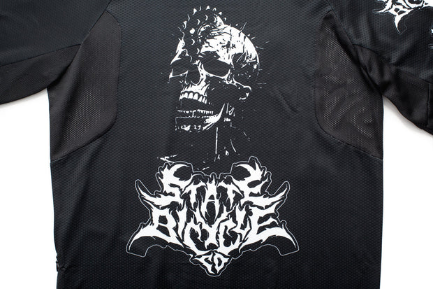 State Bicycle Co. - "Death Metal" All-Road Jersey - Long Sleeve Tech-T