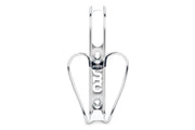 State Bicycle Co. Monogram 6061 Aluminum Anodized Bottle Cage - Silver