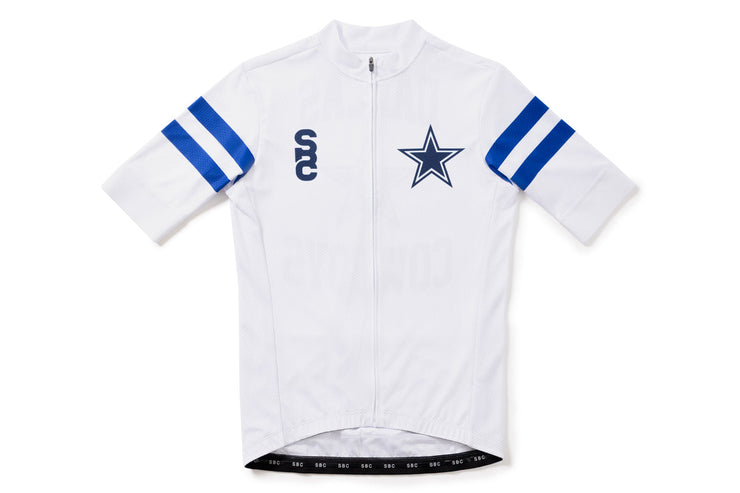 State Bicycle Co. | NFL Collection – Cycling Jersey – Dallas Cowboys (White)