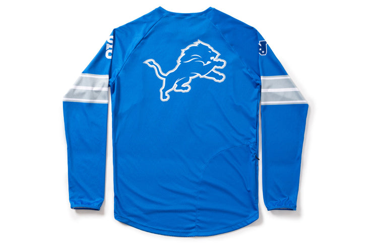 State Bicycle Co. | NFL Collection – Long-Sleeve MTB Jersey – Detroit Lions