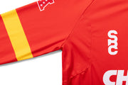 #NFLJ-KC – NFL Collection | Long Sleeve MTB Jersey – KC Chiefs (Size Medium, Like-New – Washed for Photos)