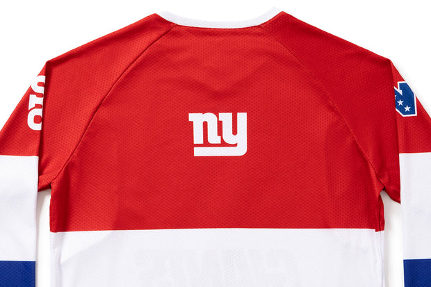 State Bicycle Co. | NFL Collection – Long-Sleeve MTB Jersey – New York Giants
