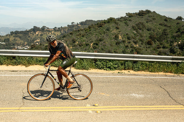 State Bicycle Co. x Bob Marley - 4130 Road+ - Rasta Stripe Black