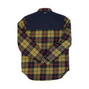 Quilted Shacket - Olive Flannel