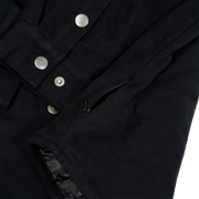 Quilted Shacket - Black on Black