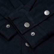 Quilted Shacket - Black on Black