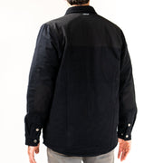 Quilted Shacket - Black on Black