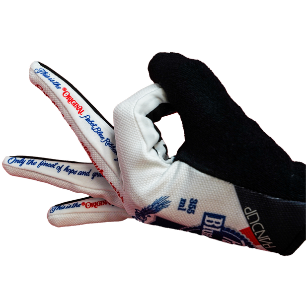 Gloves - Pabst Blue Ribbon Can