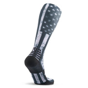 MudGear Custom First Responder Blue Line Compression Sock (1 pair)