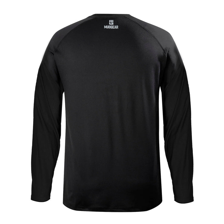 Men's Loose Fit Performance Shirt VX - Long Sleeve (Black)