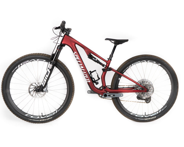 [D&R Pre-Owned] 2025 Specialized Epic 8 Expert - Redsky/Wht Xs