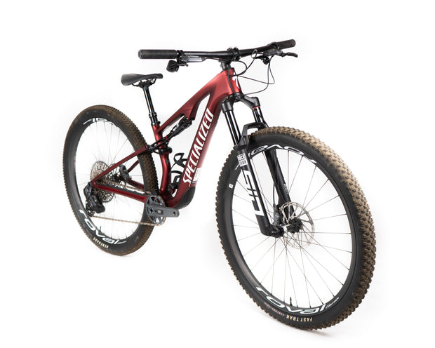 [D&R Pre-Owned] 2025 Specialized Epic 8 Expert - Redsky/Wht Xs