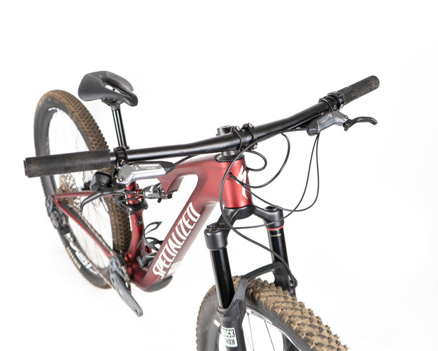 [D&R Pre-Owned] 2025 Specialized Epic 8 Expert - Redsky/Wht Xs