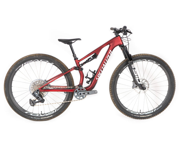 [D&R Pre-Owned] 2025 Specialized Epic 8 Expert - Redsky/Wht Xs