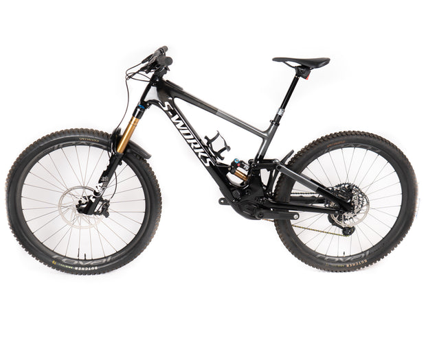 [D&R Pre-Owned] 2022 Specialized Kenevo SL S-Works Carbon 29 - Carb/Blk/Drmsil S4