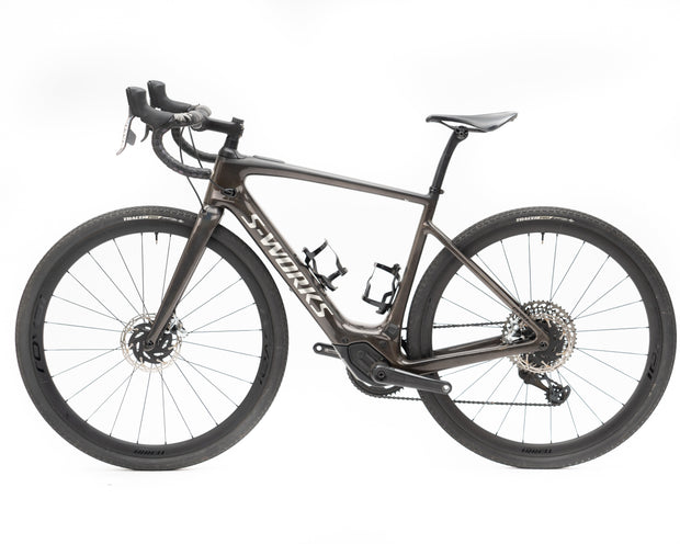 [D&R Pre-Owned] 2021 Specialized Creo SL S-Works Carbon - Blktnt/Spctflr/Blk L