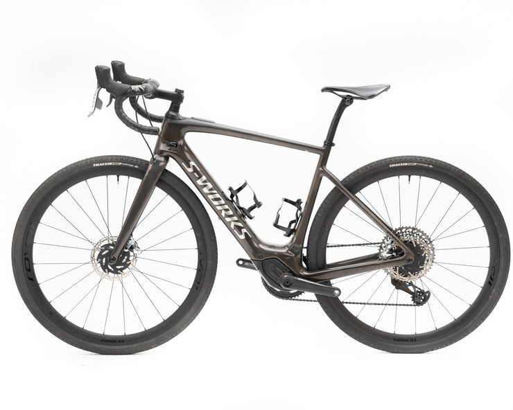 [D&R Pre-Owned] 2021 Specialized Creo SL S-Works Carbon - Blktnt/Spctflr/Blk L