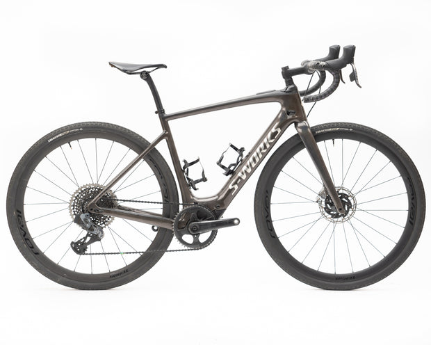 [D&R Pre-Owned] 2021 Specialized Creo SL S-Works Carbon - Blktnt/Spctflr/Blk L