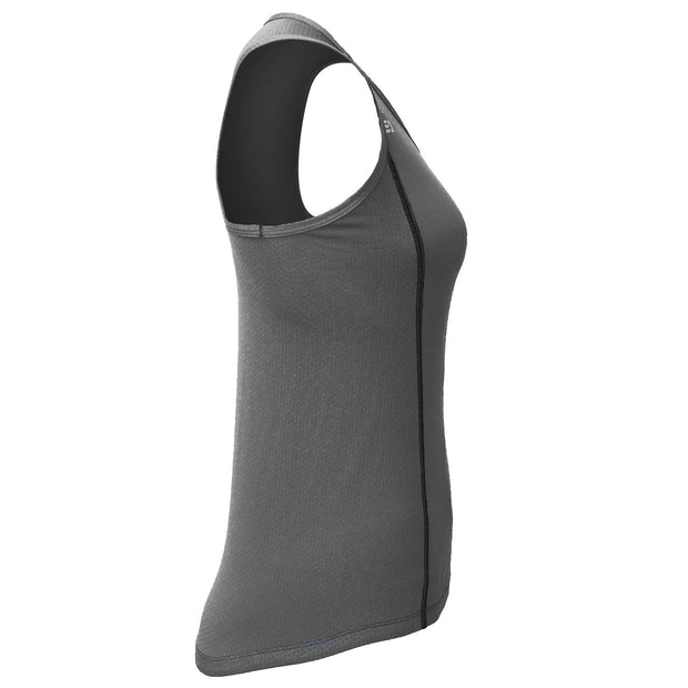 Women's Performance Racerback Tank (Steel Gray)