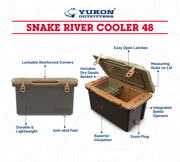 Snake River 48qt Lightweight Hard Cooler
