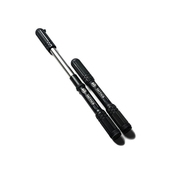 Silca Tattico Mini Pump With Hose And Bottle Cage Mount Black