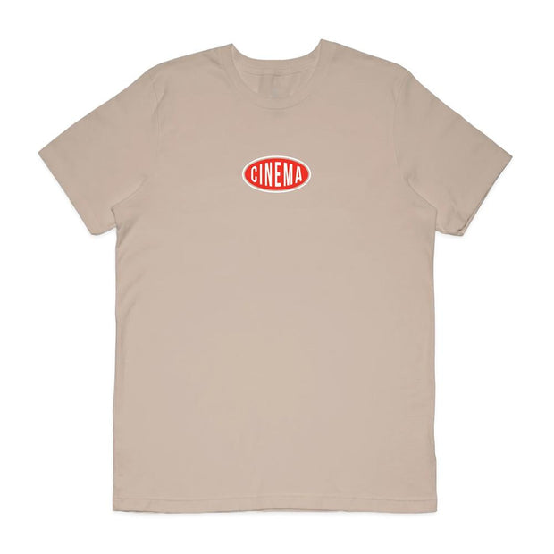 Cinema Throwback T-shirt - Tan