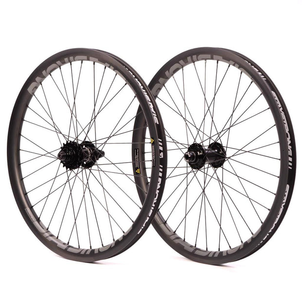 Stay Strong Carbon Reactiv 2 24" Cruiser Disc Race Wheelset - Carbon/ 24x1.75"