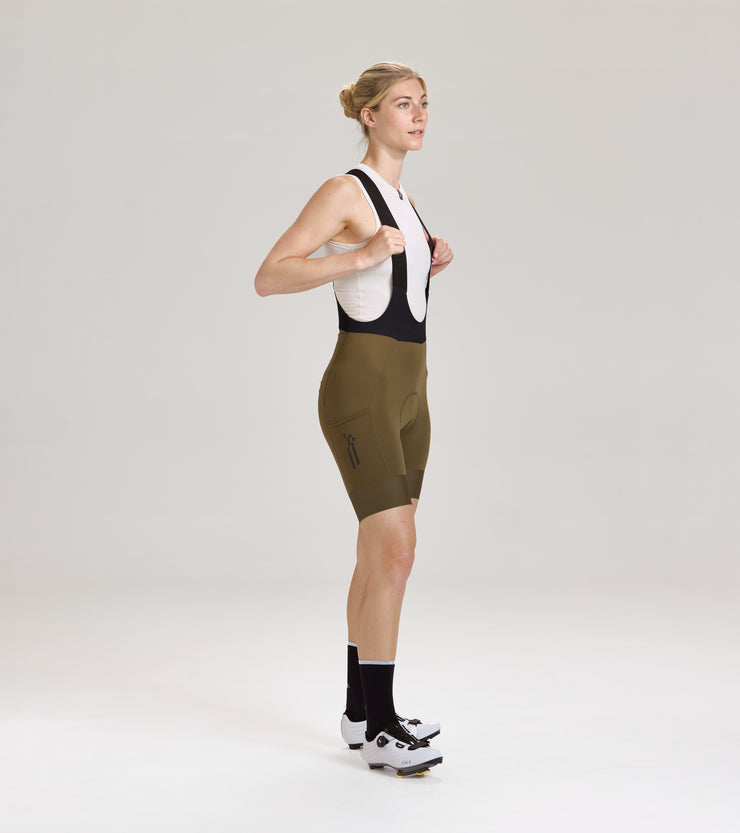 Womens ARC Cargo Bib Shorts