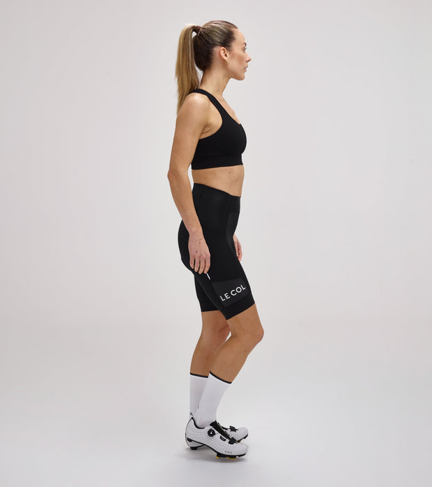 Womens Sport Waist Shorts-Short Length