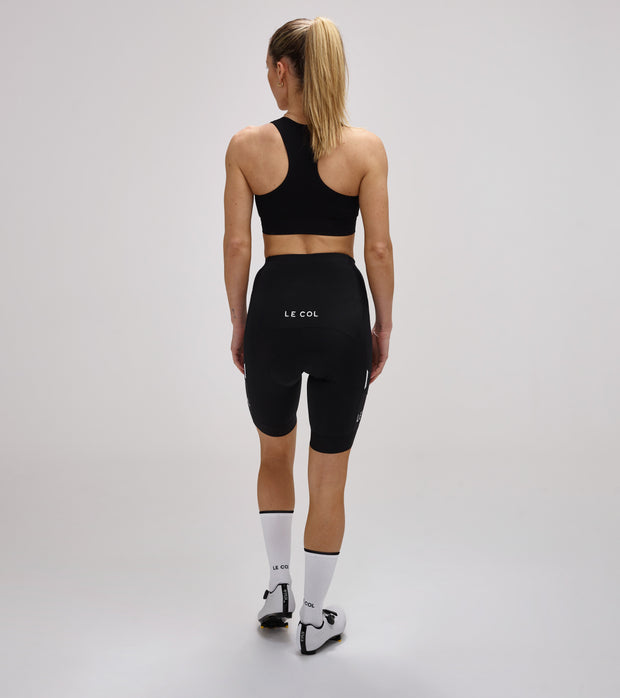 Womens Sport Waist Shorts-Short Length