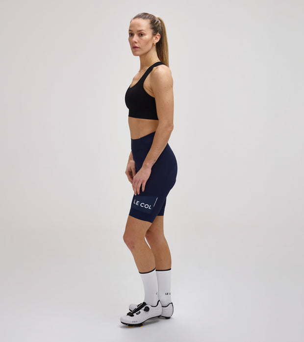 Womens Sport Waist Shorts-Short Length