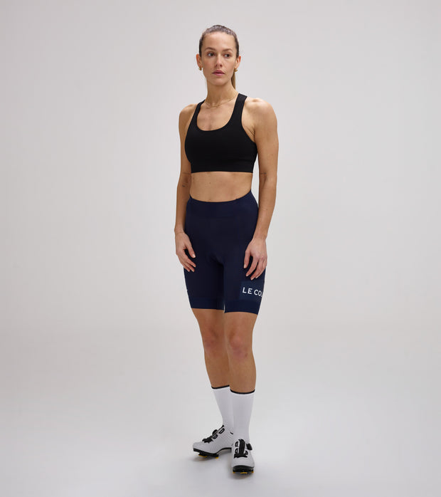 Womens Sport Waist Shorts-Short Length
