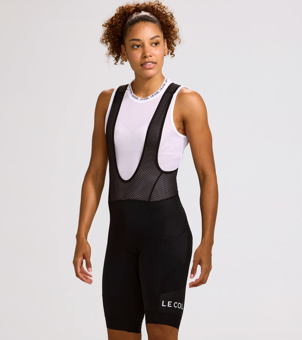 Womens Sport Cargo Bib Shorts