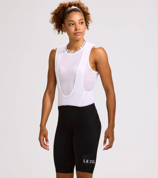 Womens Sport Cargo Bib Shorts