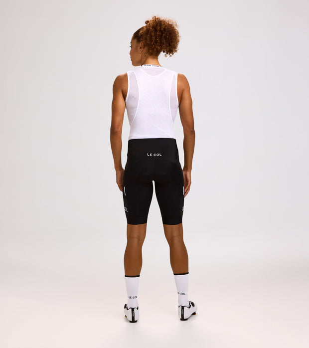 Womens Sport Cargo Bib Shorts