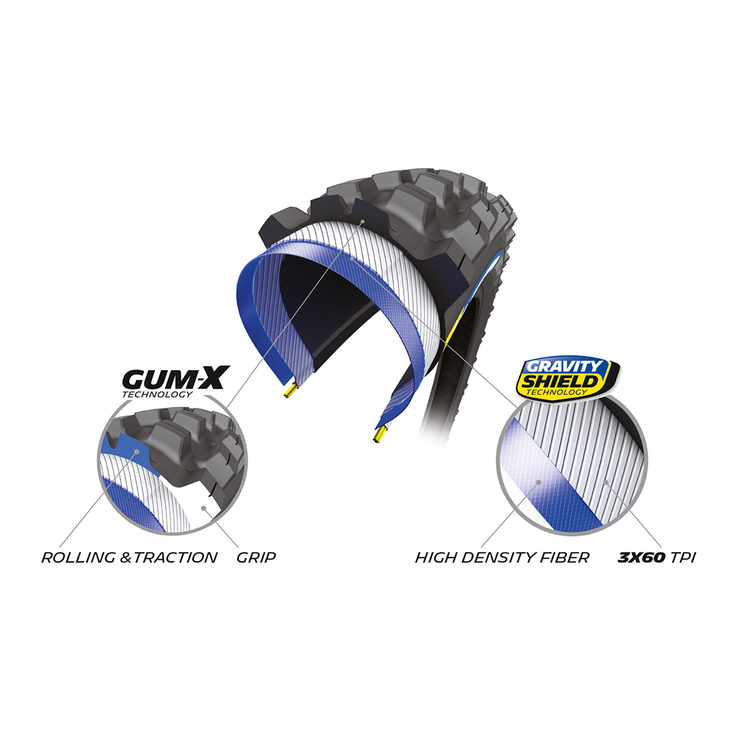 Michelin Force AM2 Competition TS TLR, 29 x 2.40, Tubeless, Folding, Black