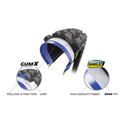 Michelin Wild AM2 Competition Line TS TLR, 29" Tubeless, Folding, Black