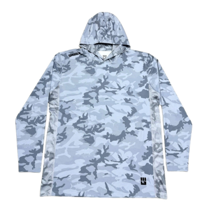 MudGear Sun Hoodie - Light Gray Camo