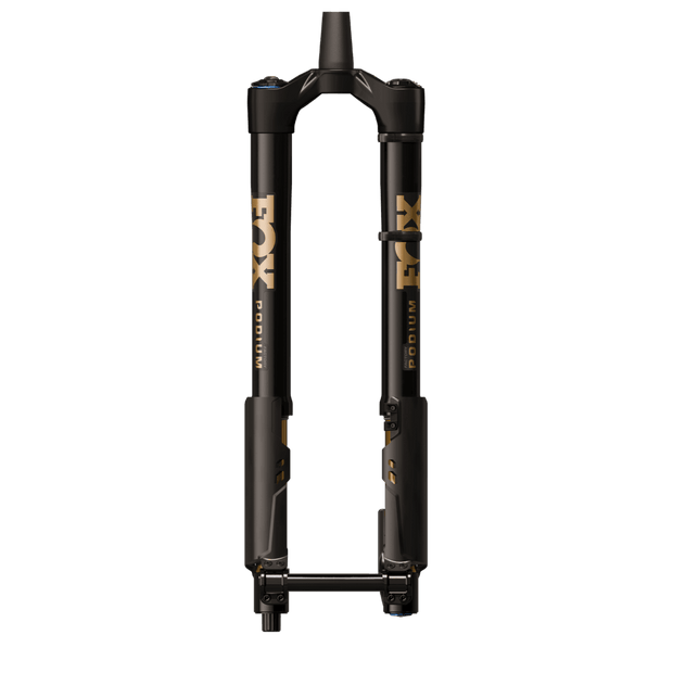 FOX Factory 36 Podium Inverted Suspension Fork - 29", 170 mm, 20TA x 110mm, 44mm Offset, GRIP X2, 58HT Crown, Black/Podium Gold