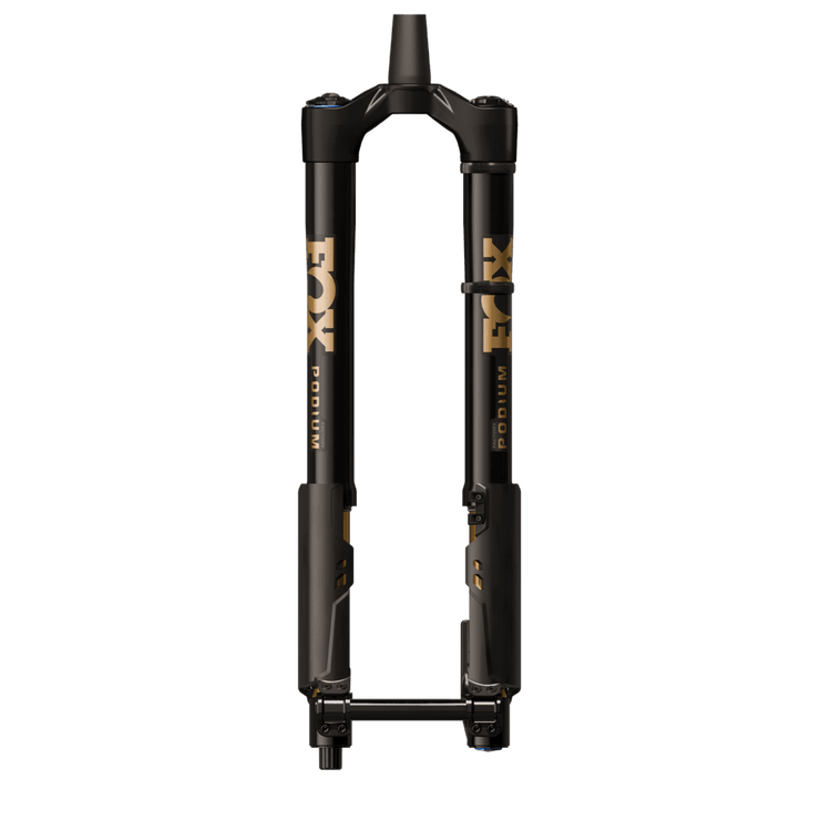 FOX Factory 36 Podium Inverted Suspension Fork - 29", 170 mm, 20TA x 110mm, 44mm Offset, GRIP X2, 58HT Crown, Black/Podium Gold