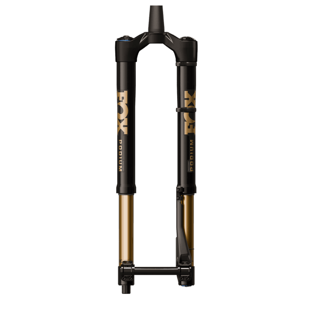 FOX Factory 36 Podium Inverted Suspension Fork - 29", 160 mm, 20TA x 110mm, 44mm Offset, GRIP X2, 68HT Crown, Black/Podium Gold