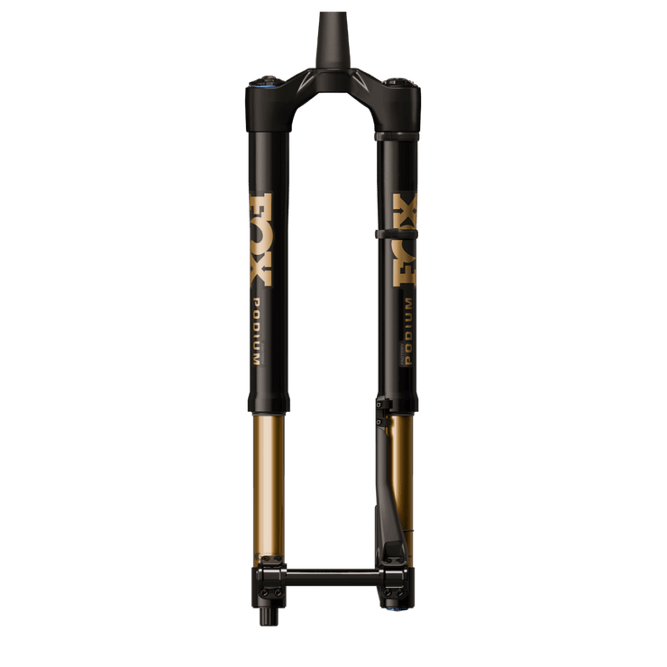 FOX Factory 36 Podium Inverted Suspension Fork - 29", 160 mm, 20TA x 110mm, 44mm Offset, GRIP X2, 68HT Crown, Black/Podium Gold