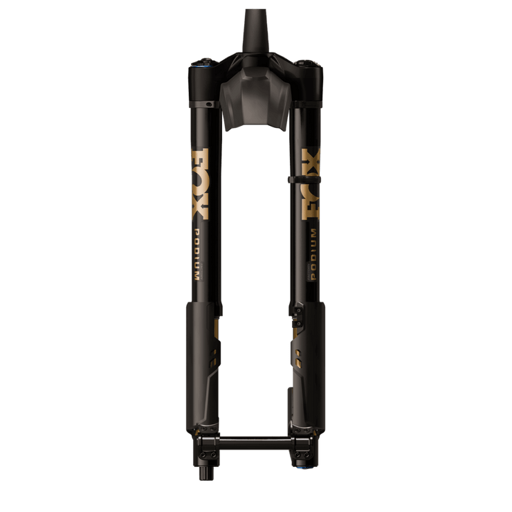 FOX Factory 36 Podium Inverted Suspension Fork - 29", 170 mm, 20TA x 110mm, 44mm Offset, GRIP X2, 58HT Crown, Black/Podium Gold