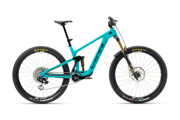Yeti MTe Turq Series Complete E-Bike w/ T4 XX T-Type Build, 290Wh, Turquoise