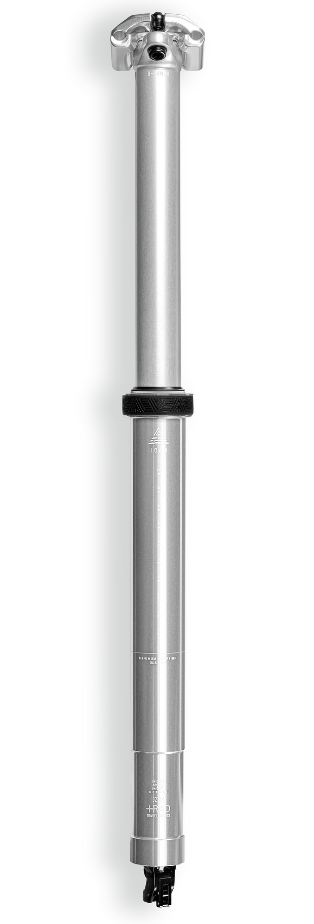 PNW Components Loam Dropper Post, Gen 2, 30.9mm, Silver