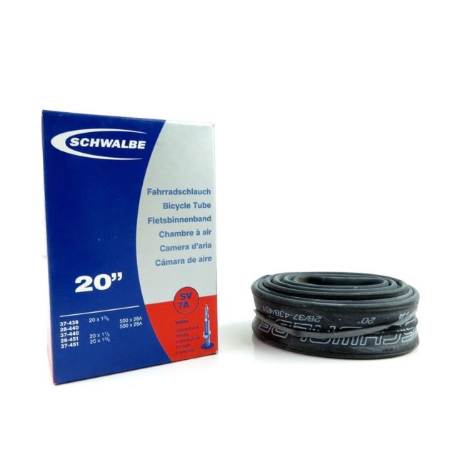 Inner Tube 451 Schwalbe SV-7A Presta Valve
