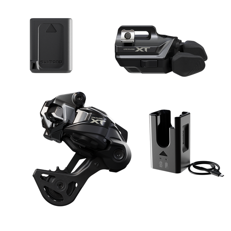 Shimano XT Di2 M8250 Upgrade Kit, GS Short Cage, I-Spec