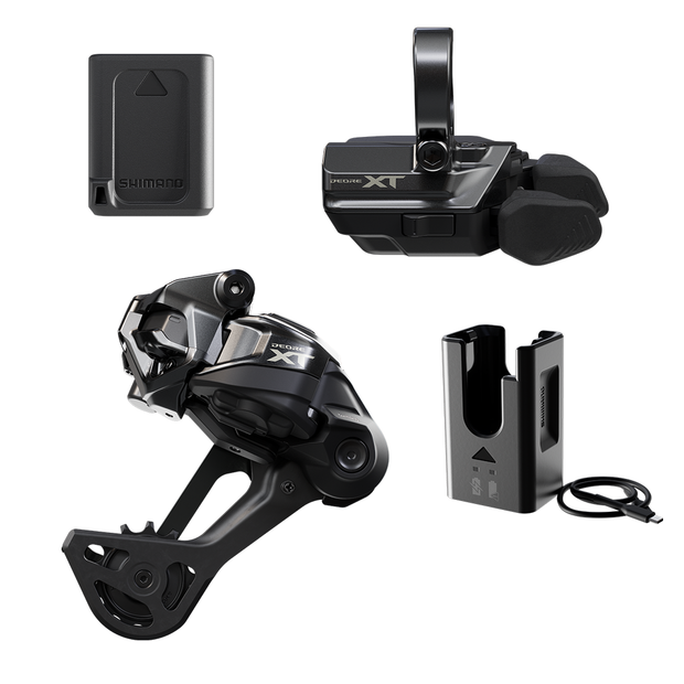 Shimano XT Di2 M8250 Upgrade Kit, SGS Long Cage, B-Clamp