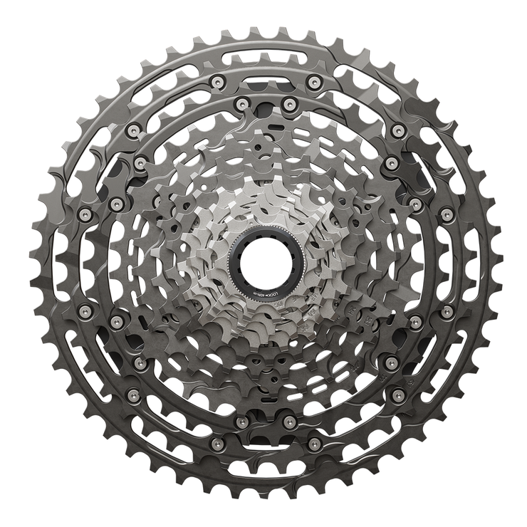 Shimano XTR CS-M9200-12 Cassette - 12-Speed, 10-51t, Hyperglide+, Micro Spline, Gray