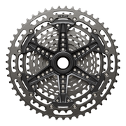 Shimano XTR CS-M9200-12 Cassette - 12-Speed, 10-51t, Hyperglide+, Micro Spline, Gray